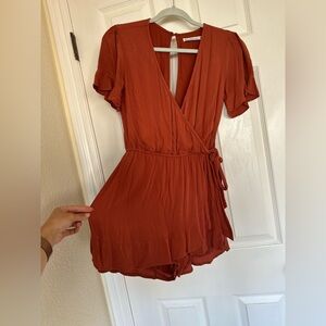 Abercrombie & Fitch Terracotta romper